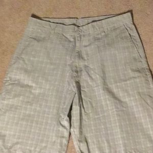 EUC Men’s Gray Plaid Shorts